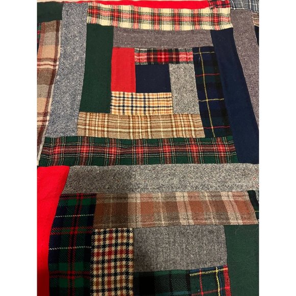 COPY - Wool Log Cabin Cutter Quilt Block - Picture 3 of 9